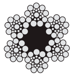 Канат из стренг общего назначения DIN EN 12385 6x19S-FC